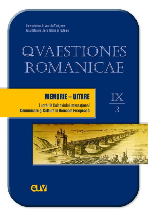 Qvaestiones Romanicae Vol.9: Memorie-Uitare. Tomul 3