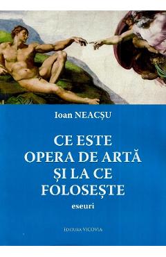 Coperta cărții Ce este opera de arta si la ce foloseste. Eseuri - Ioan Neacsu