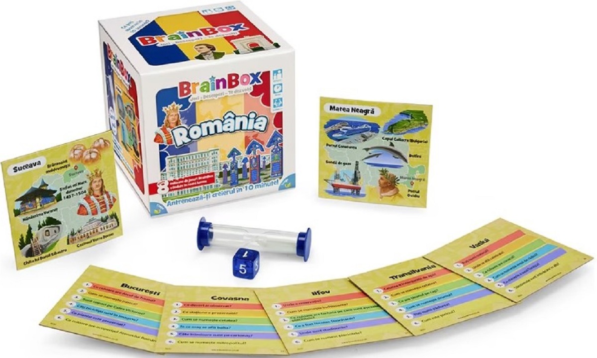 Joc educativ: BrainBox. Romania