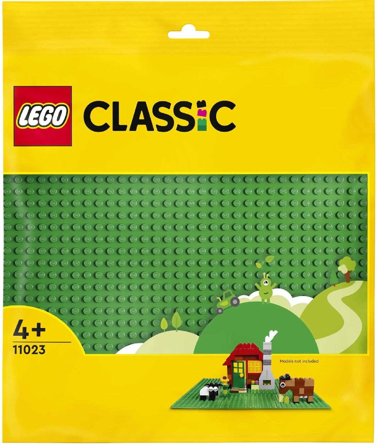 Lego Classic. Placa de baza verde
