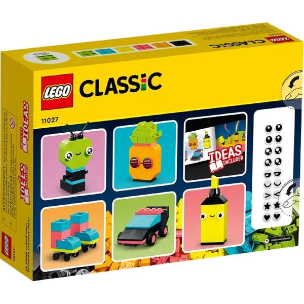 Lego Classic. Distractie creativa cu neoane