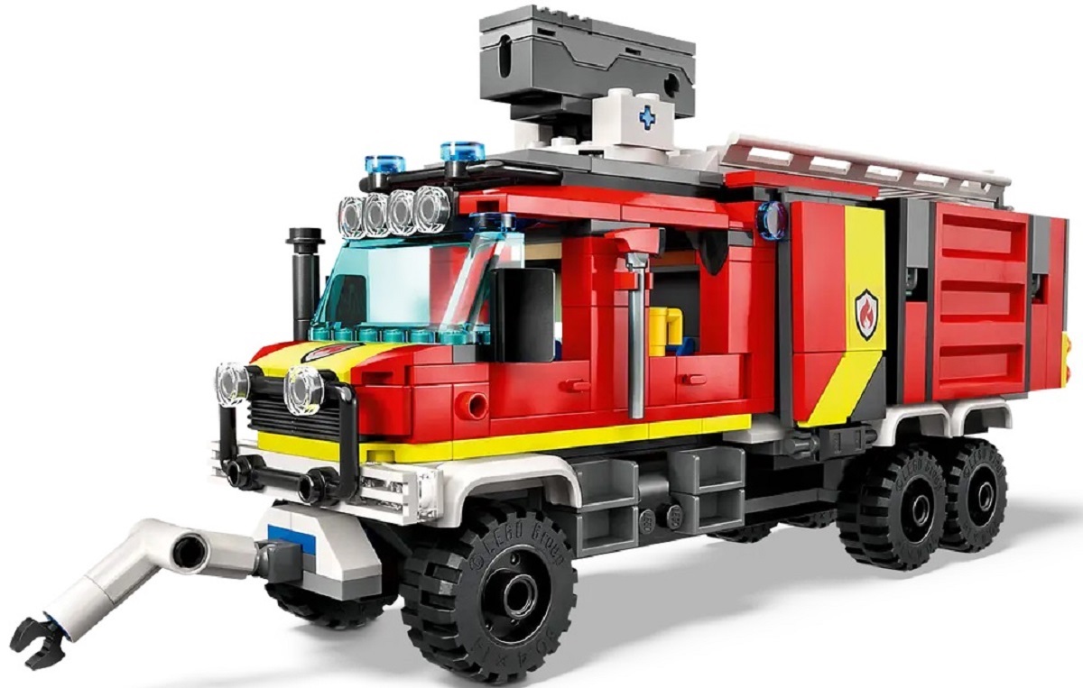 Lego City. Masina unitatii de pompieri