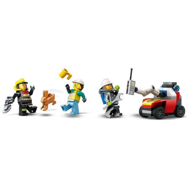 Lego City. Masina unitatii de pompieri