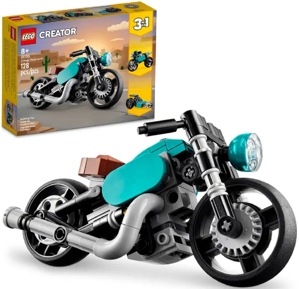 Lego Creator. Motocicleta vintage