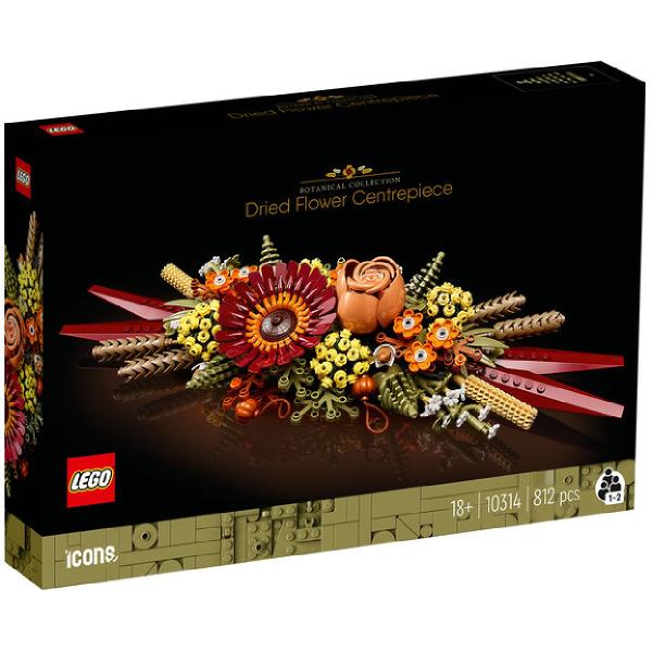 Lego Icons. Ornament din flori
