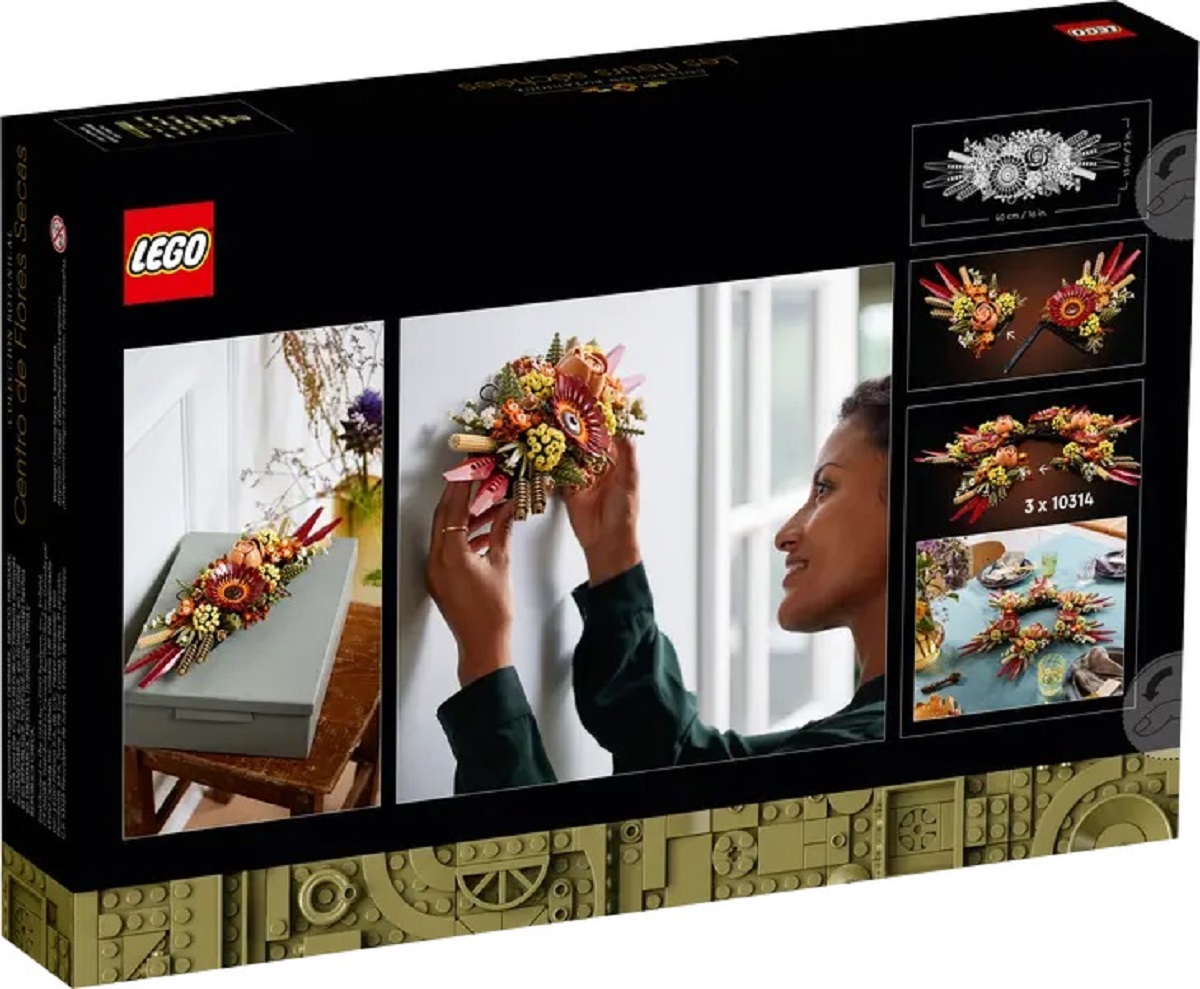 Lego Icons. Ornament din flori