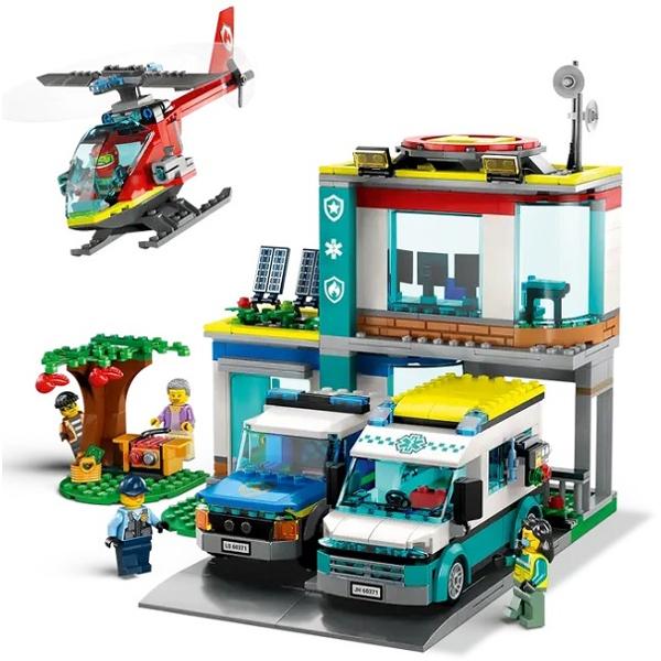 Lego City. Centru pentru vehicule de urgenta