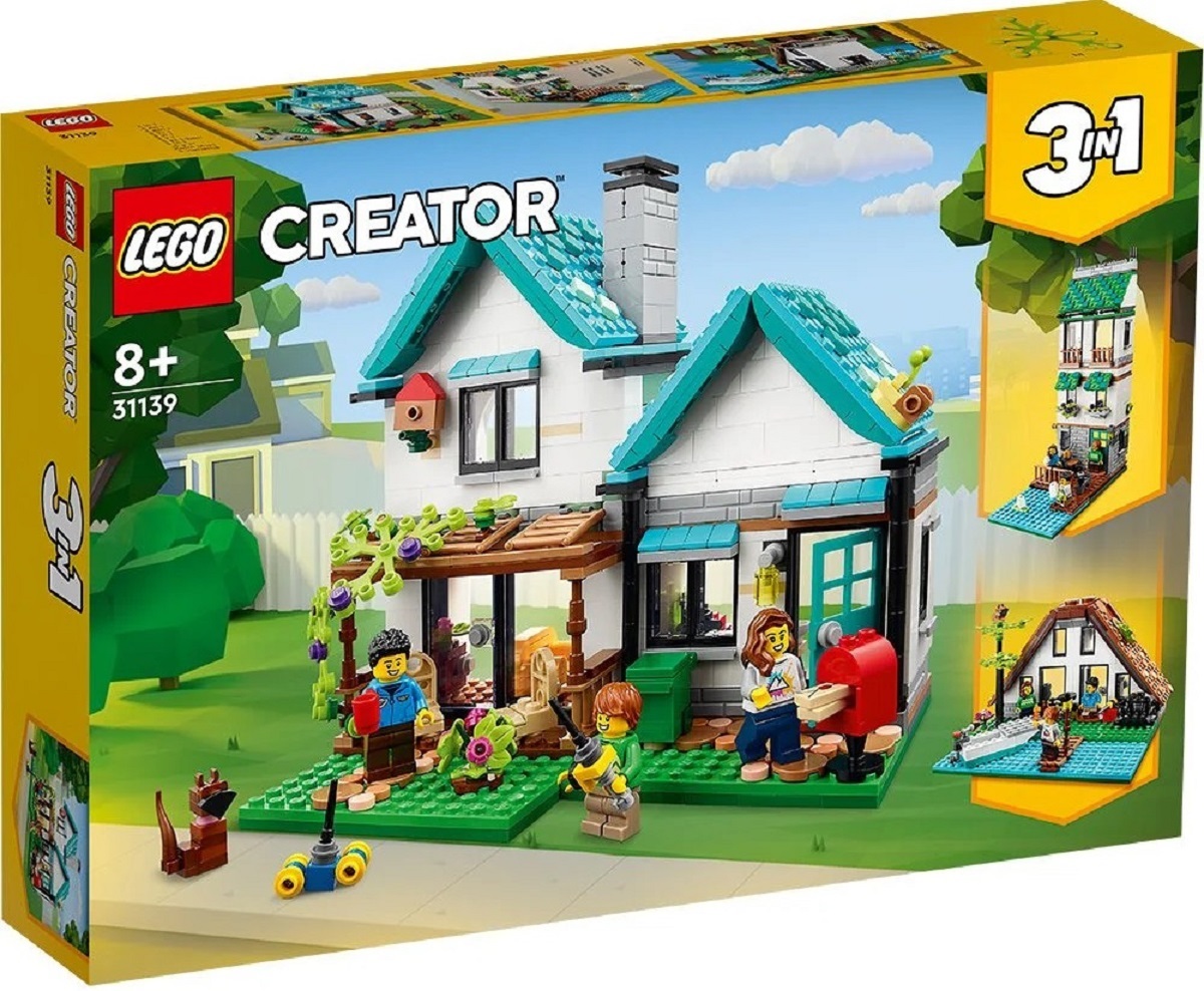 Lego Creator 3 in 1. Casa primitoare
