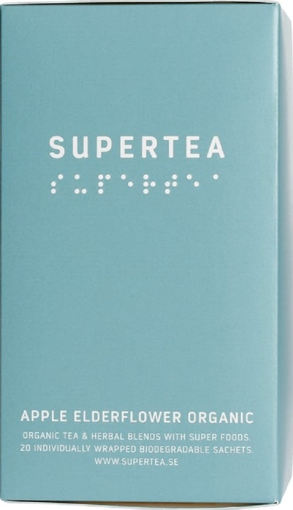 Ceai: Supertea. Apple Elderflower Organic
