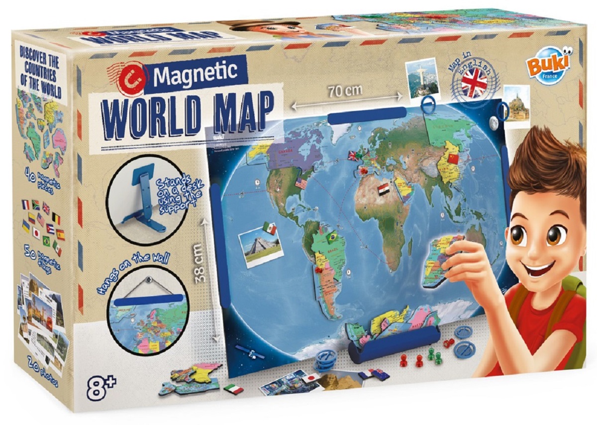 Harta lumii magnetica