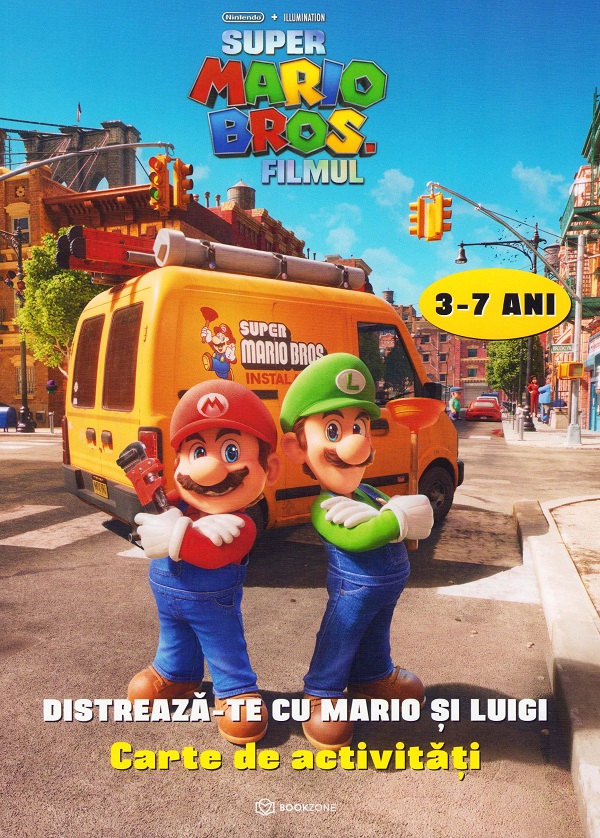 Teoretisk Phobia midnat Distreaza-te cu Mario si Luigi. Carte de activitati 3-7 ani - 9786303050805  - Libris
