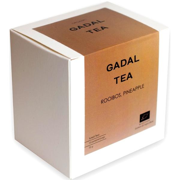 Ceai Rooibos, Ananas. Iced Tea: 12 piramide