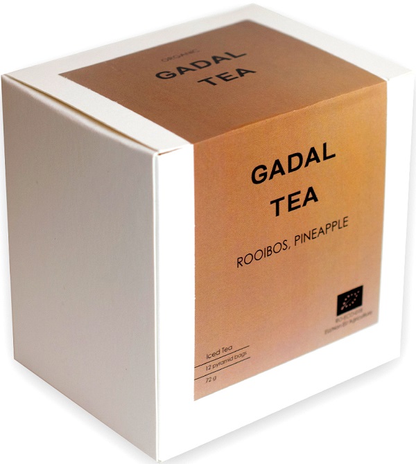 Ceai Rooibos, Ananas. Iced Tea: 12 piramide