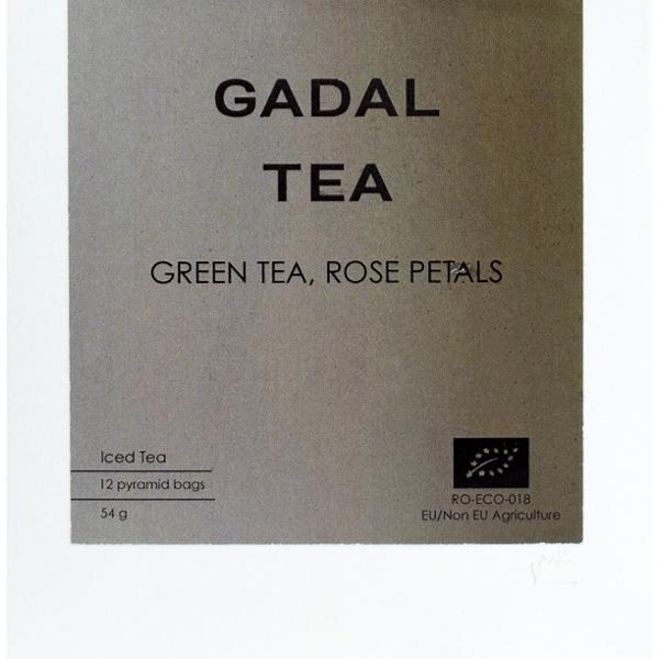 Ceai verde, Trandafir. Iced Tea: 12 piramide