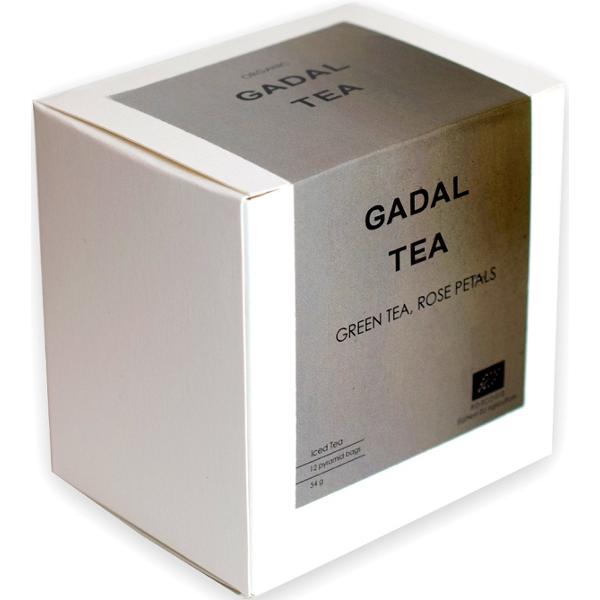 Ceai verde, Trandafir. Iced Tea: 12 piramide