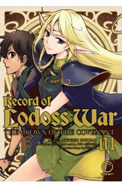 Coperta cărții 'Record of Lodoss War: The Crown of the Covenant Volume 1 - Ryo Mizuno'