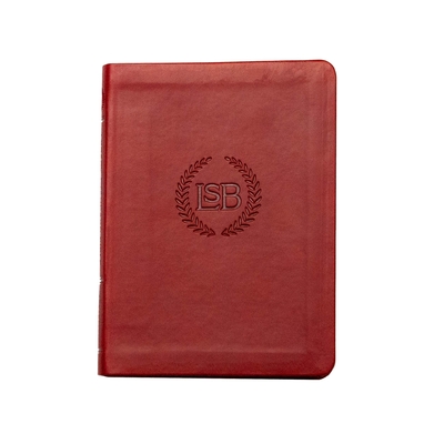 Legacy Standard Bible, New Testament with Psalms and Proverbs LOGO Edition - Burgundy Faux Leather - Steadfast Bibles