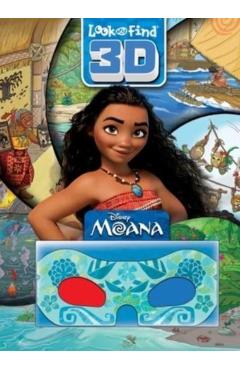 Disney Moana: Look and Find 3D - Pi Kids