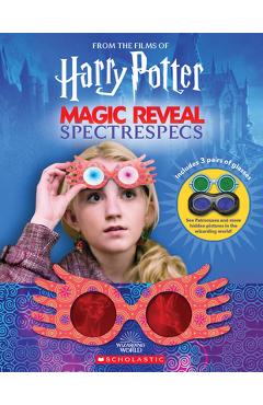 Coperta cărții 'Magic Reveal Spectrespecs: Hidden Pictures in the Wizarding World (Harry Potter) - Jenna Ballard'
