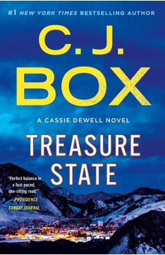 Coperta cărții 'Treasure State: A Cassie Dewell Novel - C. J. Box'