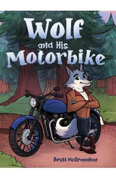 Wolf and His Motorbike - Brett Mcgranahan