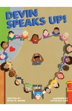 Coperta cărții 'Devin Speaks Up! - Devin Moore'