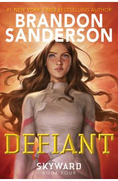 Coperta cărții 'Defiant - Brandon Sanderson'