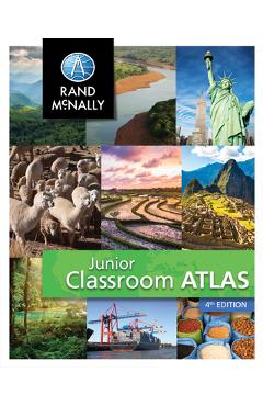Poza produsului Rand McNally Junior Classroom Atlas Grades 2-4 - Rand Mcnally