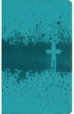 Coperta cărții 'Niv, Kids' Visual Study Bible, Leathersoft, Teal, Full Color Interior, Peel/Stick Bible Tabs: Explore the Story of the'
