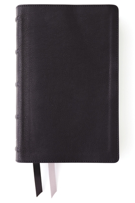 Niv, Side-Column Reference Bible, Personal Size, Leathersoft, Black, Comfort Print - Zondervan