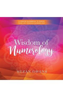 Coperta cărții 'Wisdom of Numerology - Suzan Owens'