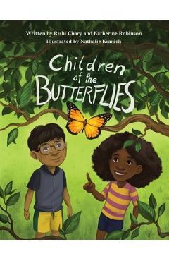 Coperta cărții 'Children of the Butterflies - Rishi Chary'