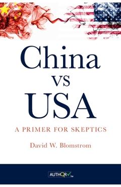 Coperta cărții 'China vs USA - David Blomstrom'