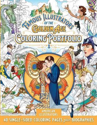 Famous Illustrators of the Golden Age Coloring Portfolio: American Illustrators - Joe Lacey
