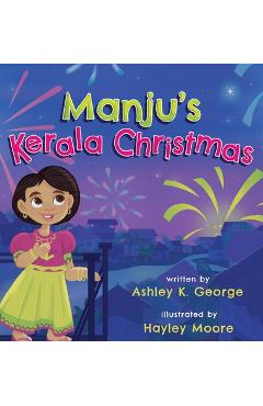 Coperta cărții 'Manju's Kerala Christmas - Ashley K. George'