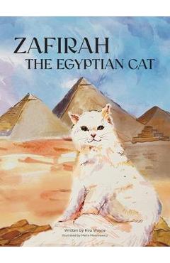 Coperta cărții 'Zafirah the Egyptian Cat - Kira Wayne'
