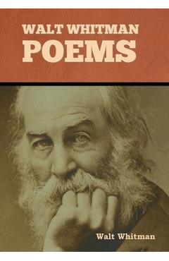 Coperta cărții 'Walt Whitman Poems - Walt Whitman'