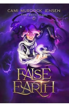 Coperta cărții 'False Earth: A YA Fantasy Adventure to the Planet of the Demon Overlord - Cami Murdock Jensen'
