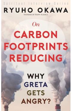 Coperta cărții 'On Carbon footprints reducing - Ryuho Okawa'