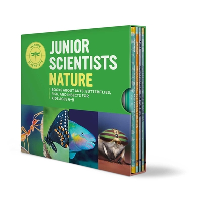 Junior Scientists Nature 4 Book Box Set: Books about Ants, Butterflies, Fish, and Insects for Kids Ages 6-9 - Rockridge Press