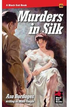 Coperta cărții 'Murders in Silk - Asa Bordages'