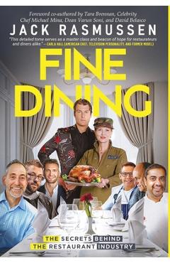 Coperta cărții 'Fine Dining: The Secrets Behind the Restaurant Industry - Jack Rasmussen'