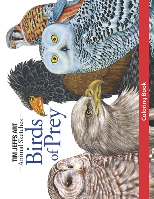 Birds of Prey Coloring Book - Jo Warren