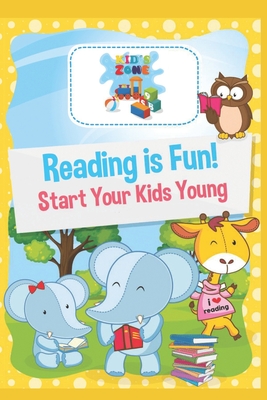 Reading is fun: Simple words & Activities for Beginner Readers (0-6 years old): book reader for young kids - Kid's Zone Board