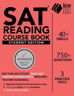 SAT Reading Course Book: Student Edition - Khalid Khashoggi