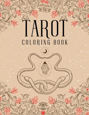 Tarot Coloring Book: Magic Witch Cards Shadows Coloring Book - Elizabeth Croft