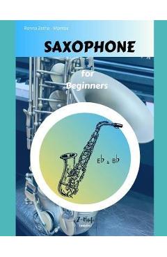 Coperta cărții 'Saxophone for Beginners - Renna Mae Zetha Mamba'