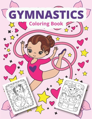 Gymnastics coloring book: Gymnastics coloring for girls - Wintoloono