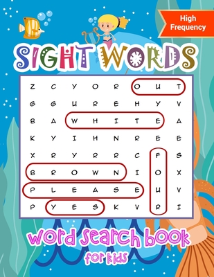Sight Words Word Search Book for Kids High Frequency: Kindergarten Sight Words Learning Materials Brain Quest Curriculum Activities Workbook Worksheet - Parking Book Mind