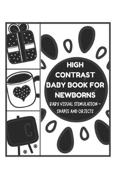 High Contrast Baby Books for Newborn - Visual Stimulation for Babies -  Mixed Patterns: Sensory Book for Newborns
